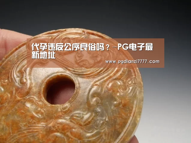 代孕违反公序良俗吗?-PG电子最新地址(图4) PG官方入口